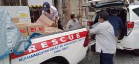Respon Tanggap Bencana, Lazismu Kirim Bantuan Logistik dan Obat-obatan Ringan ke Poskor Lumajang