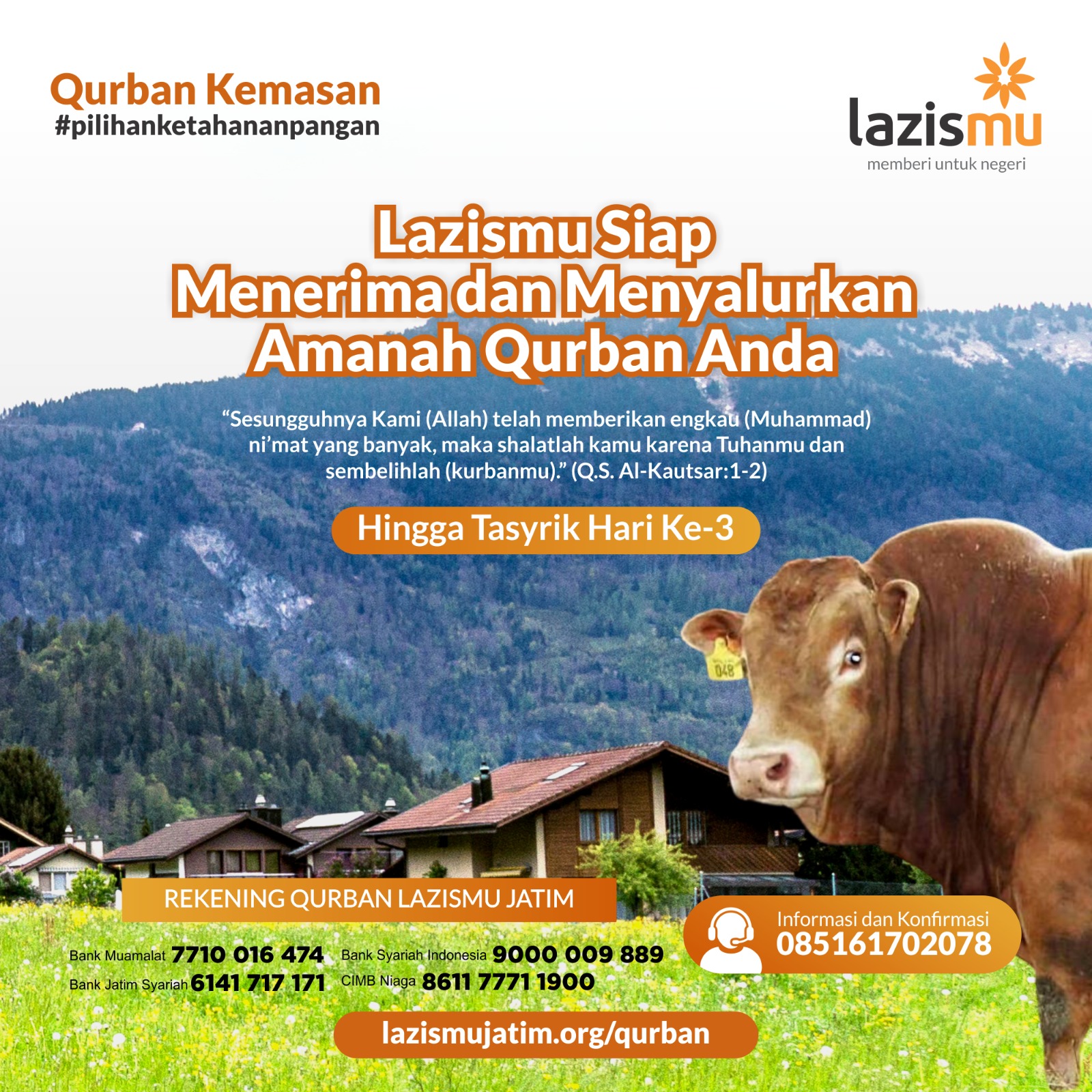 Qurban 1445 Hijriyah | Lazismu Jawa Timur